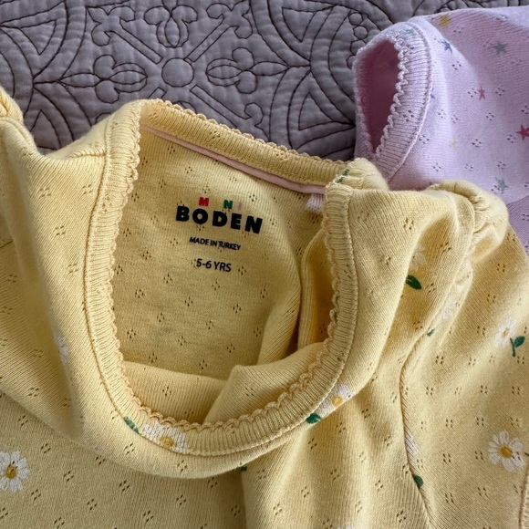 Girl’s Bundle Mini Boden Pointelle Tops - Picture 7 of 15